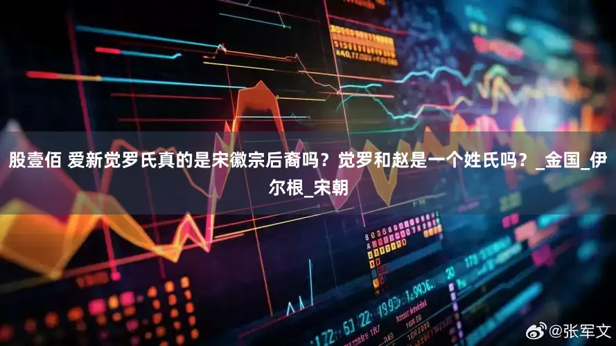 股壹佰 爱新觉罗氏真的是宋徽宗后裔吗？觉罗和赵是一个姓氏吗？_金国_伊尔根_宋朝