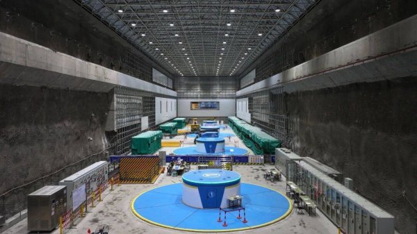 好股盛 河南五岳抽水蓄能电站四台机组全容量投产发电