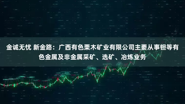 金诚无忧 新金路：广西有色栗木矿业有限公司主要从事钽等有色金属及非金属采矿、选矿、冶炼业务